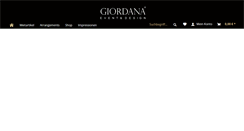 Desktop Screenshot of giordana.de