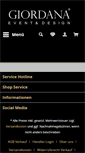 Mobile Screenshot of giordana.de