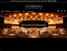 Tablet Screenshot of giordana.de